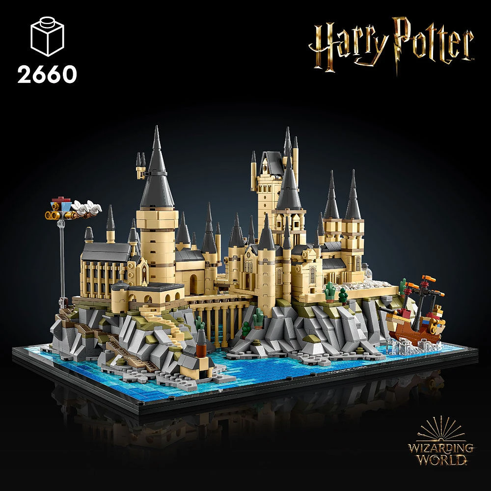 LEGO Harry Potter Le château et les terrains de Poudlard 76419 Ensemble de construction (2 660 pièces)