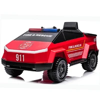 Kidsvip 12V Future Fire Truck W/ Rc - English Edition