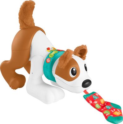 Fisher-Price 123 Crawl With Me Puppy - English Version