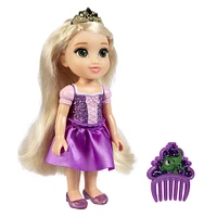 Disney Princess - Poupée Raiponce de 6 pouces avec corsage moulé pailleté