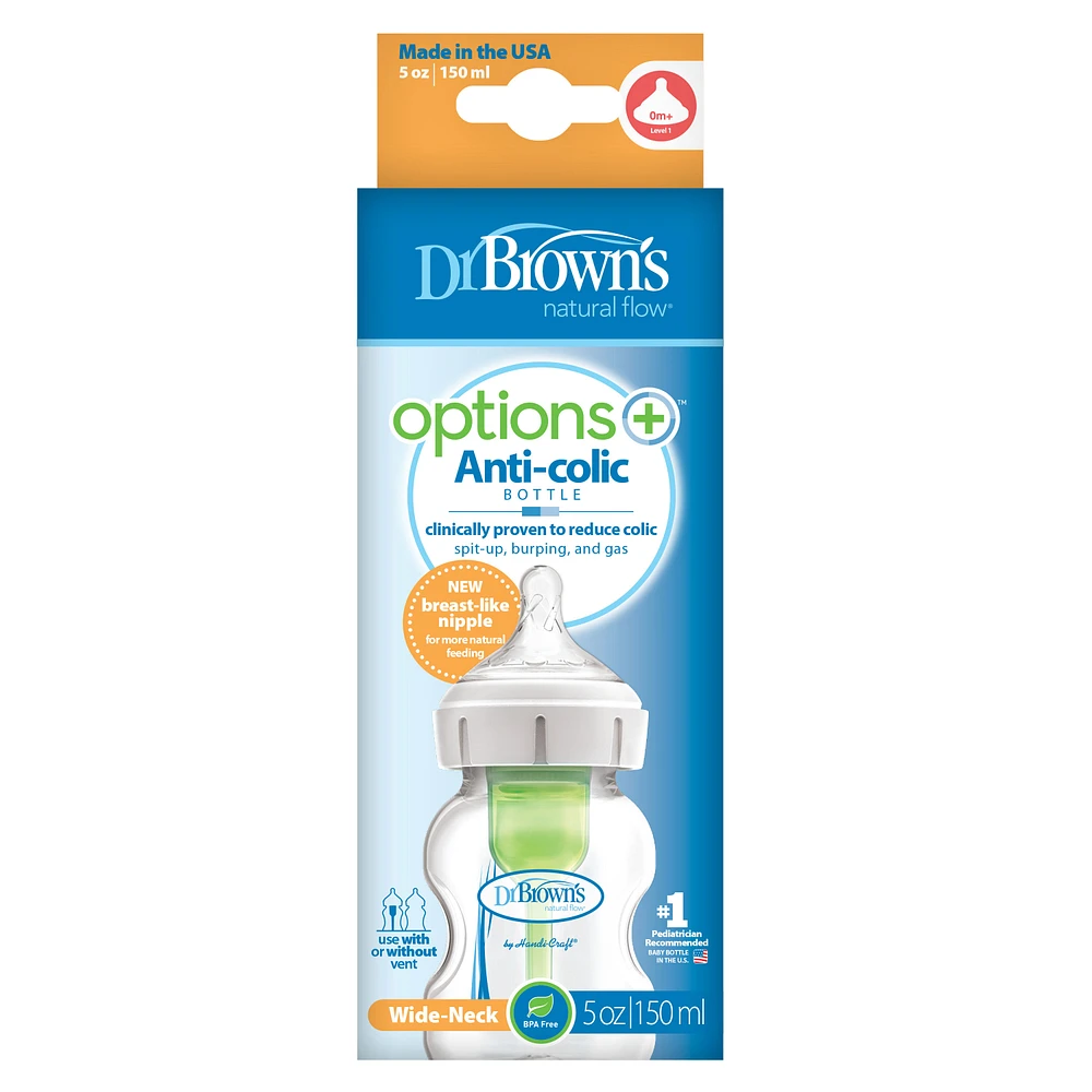 Biberon Col large de Dr. Brown's Options+ ml