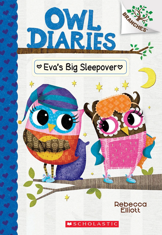 Owl Diaries #9: Eva's Big Sleepover - Édition anglaise