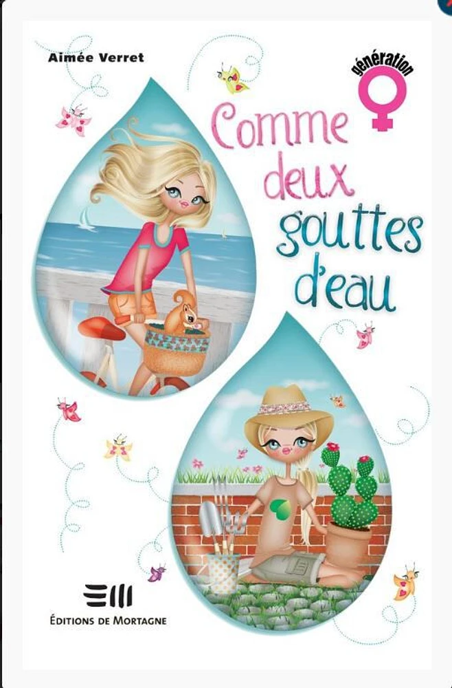 Comme deux gouttes d'eau - French Text