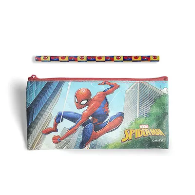 Eco Marvel Spiderman Pencil Jute Case