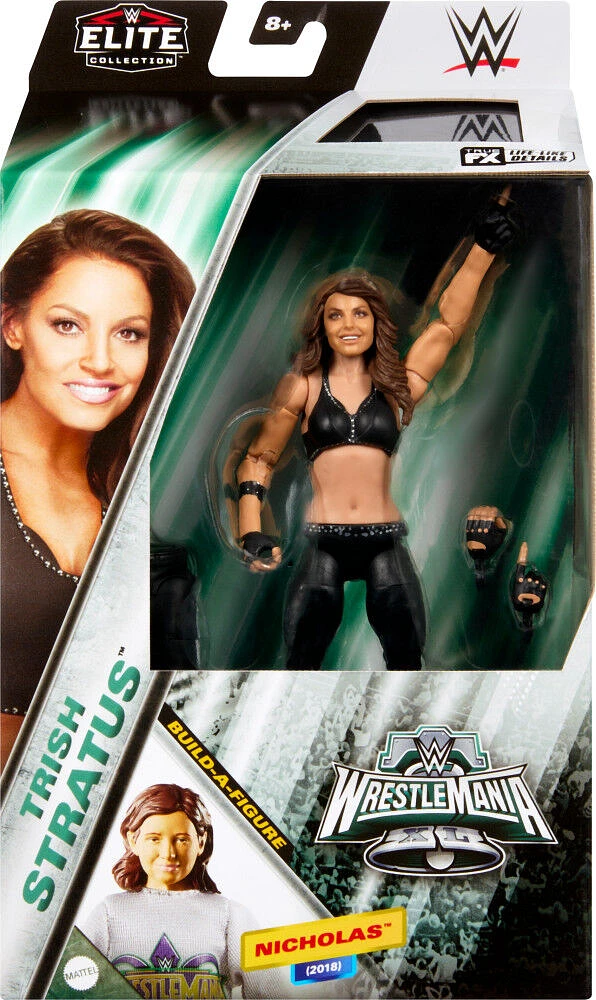 WWE - Collection Elite - WrestleMania - Figurine, pièce constr. fig.