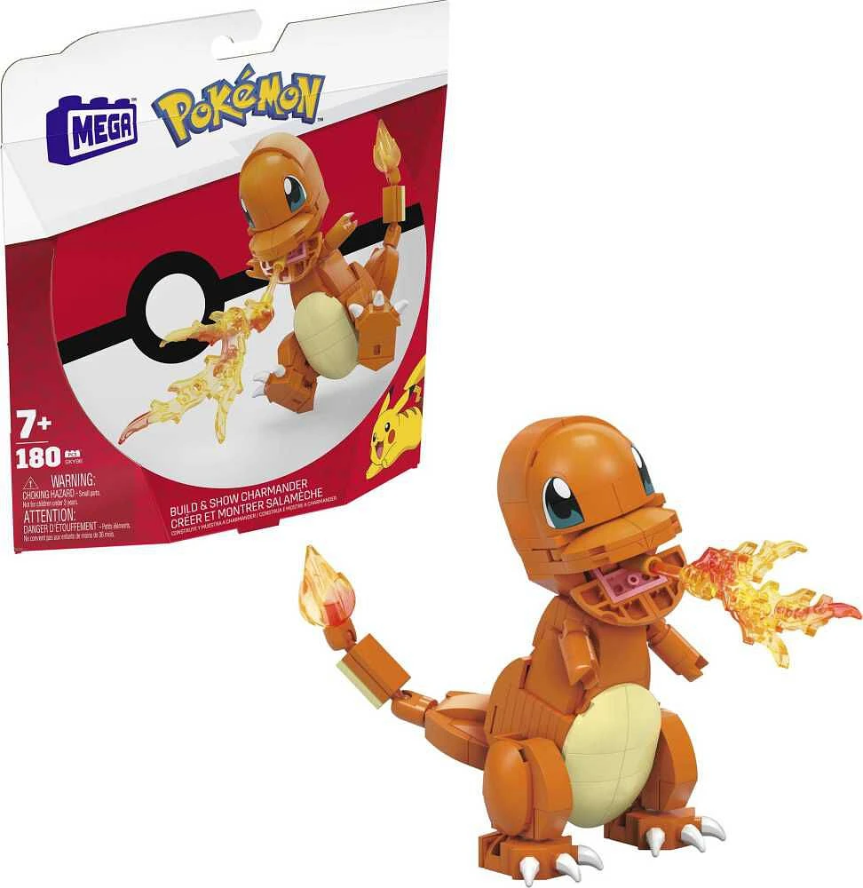 Mega Construx Pokémon Figurine Salamèche