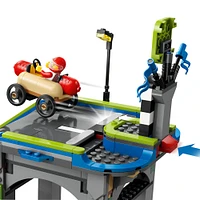 LEGO City No Limits: Race Car Ramp Track Building Toy - Soap Box Car Ramp for Racing with 2 Cars - 60460