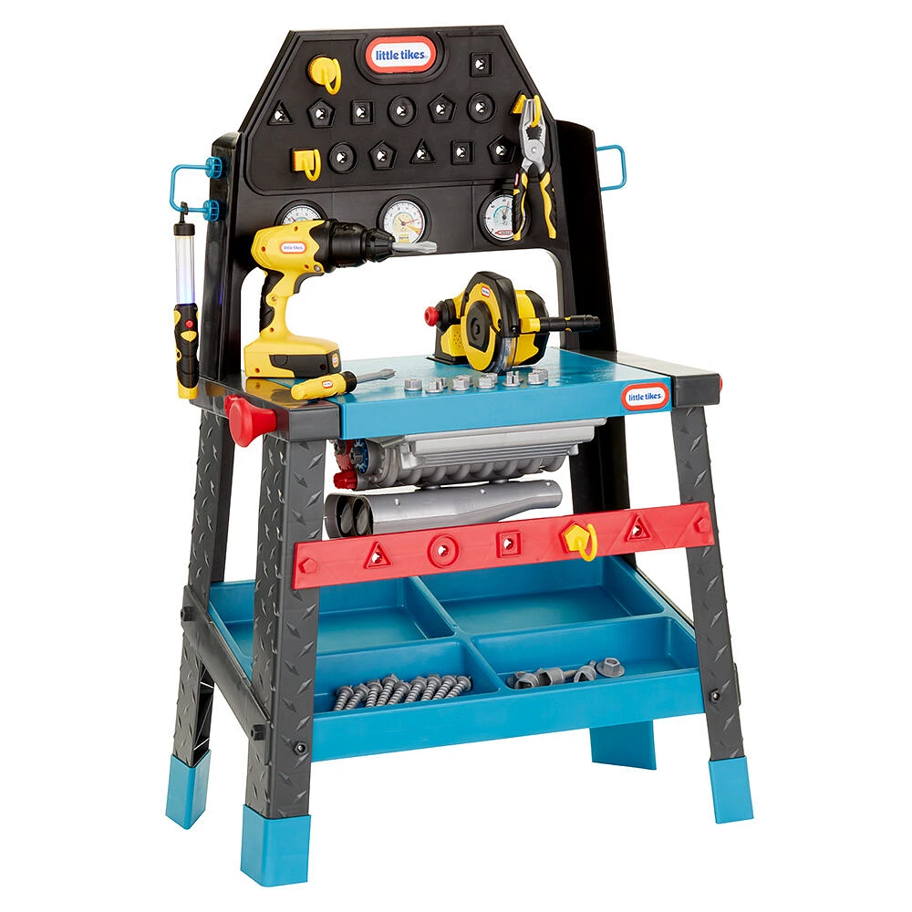 Little Tikes 2-in-1 Buildin' to Learn Motor & Wood Shop