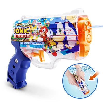 XSHOT Fast-Fill Skins Nano Sonic The Hedgehog Pistolet à Eau de ZURU