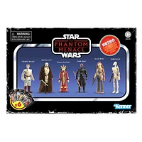 Star Wars The Retro Collection Star Wars: The Phantom Menace Collectible 3.75 Inch Action Figure Multipack