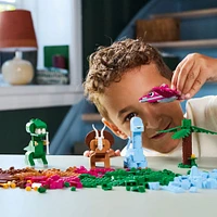 LEGO Classic Les dinosaures créatifs Ensemble de construction en briques assortis, Modèles de jeux imaginatifs pour enfants 11041