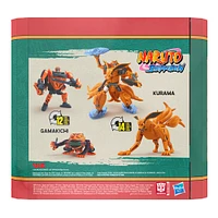Transformers Collaborative NARUTO SHIPPUDEN x Transformers Toys Kurama and Gamakichi Action Figures