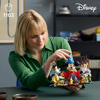 LEGO Ideas Magic of Disney Building Set, Collectible Display Model, Classic Disney Gift for Adults, 21352