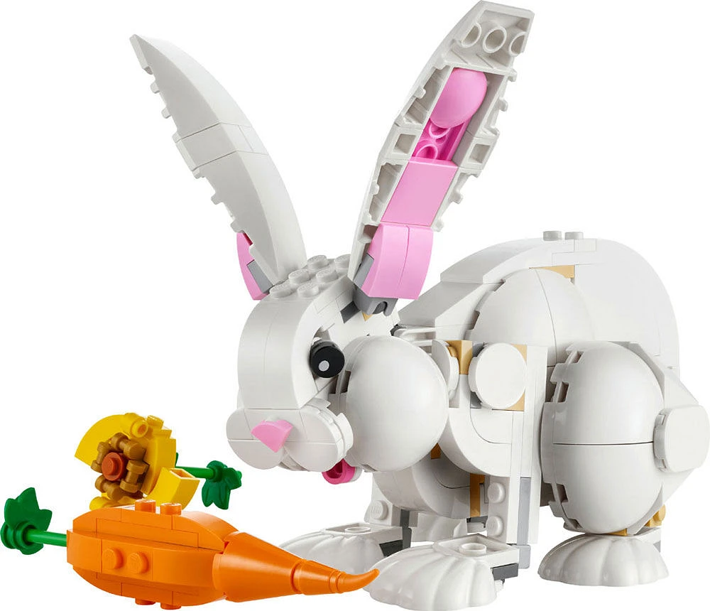 LEGO Creator 3in1 White Rabbit 31133 Building Toy Set (258 Pieces)