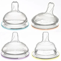 Playtex - Nipple Variety-Pack Slow Flow, 4-Pack
