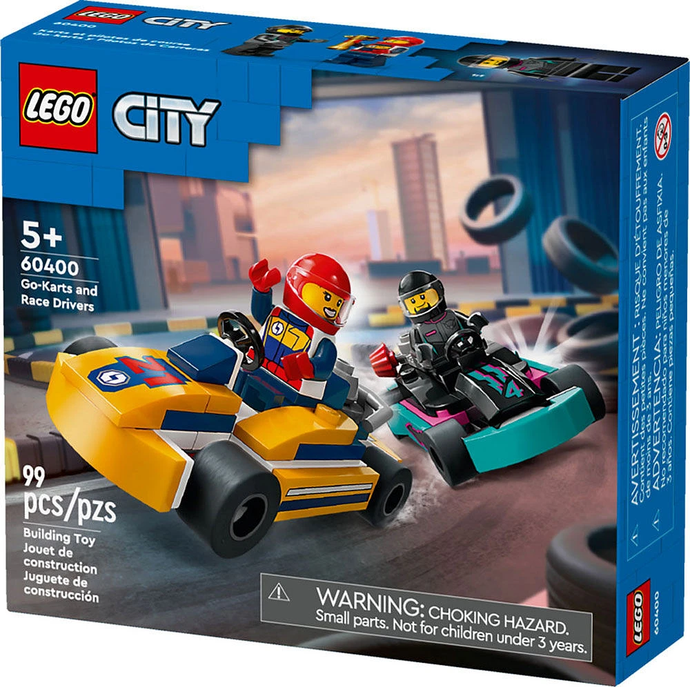 LEGO City Karts et pilotes de course Jouet 60400