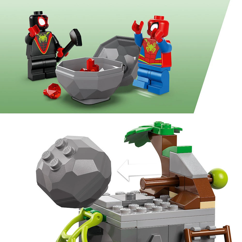 LEGO Marvel Spidey And His Amazing Friends Team Spidey Dino Crawler Rescue - Car Building Toy - 11199