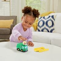 VTech CoComelon Go! Go! Smart Wheels JJ's Recycling Truck and Track - English Edition