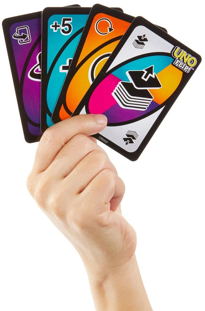 Jeu de cartes UNO Flip - Édition anglaise