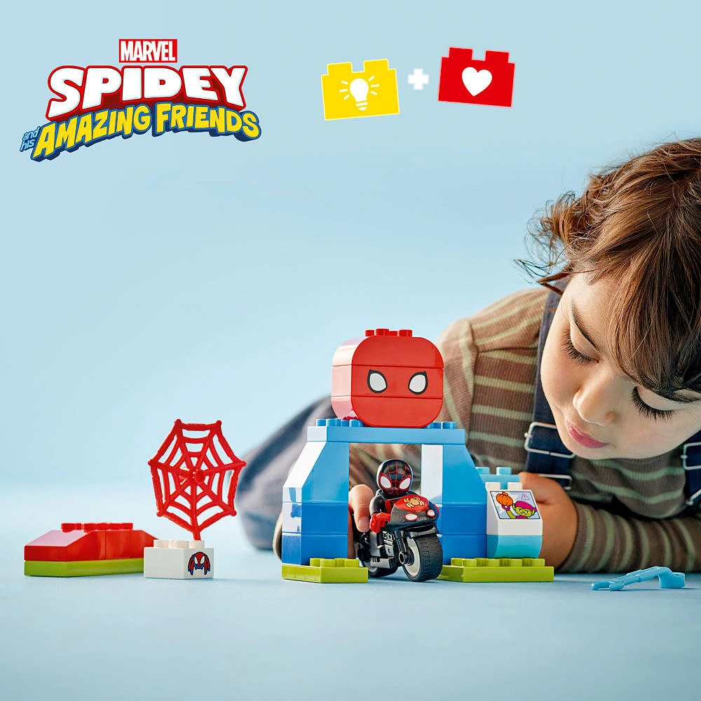 Ensemble LEGO DUPLO Marvel L'aventure en moto de Spin 10424