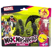MixMashers Marvel Venom Custom Spider-Man Mix-And-Match Deluxe Action Figure & Accessories