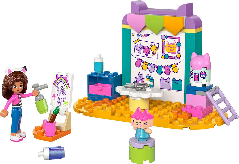 LEGO Gabby's Dollhouse Crafting with Baby Box Pretend-Play Toy, House Playset for Kids 10795