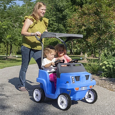 Step2 Side-By-Side Push Around SUV - Bleu