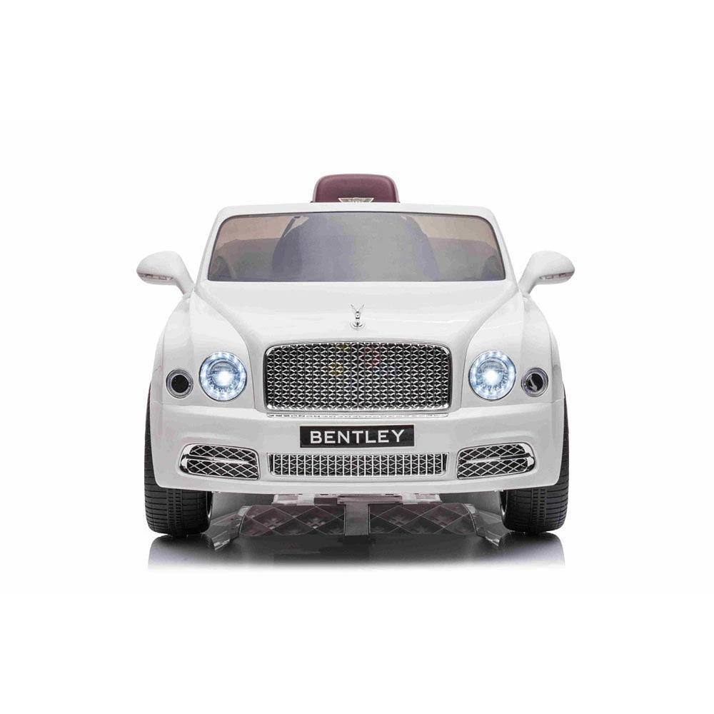 KidsVip 12V Bentley Mulsanne W/ RC- White