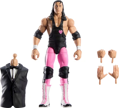 WWE WrestleMania Elite Collection Bret 'Hit Man' Hart Action Figure