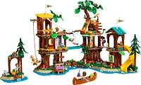 Ensemble de jeu LEGO Friends La cabane dans l'arbre du camp d'aventure 42631