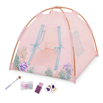 Our Generation Camping Nights Tent & Accessories Set for 18-inch Dolls