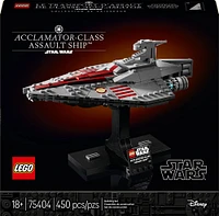 LEGO Star Wars: Attack of the Clones Acclamator-Class Assault Ship Building Set for Adults - 75404