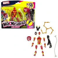 MixMashers Marvel Iron Spider Custom Spider-Man Mix-And-Match Deluxe Action Figure & Accessories
