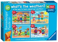 Ravensburger Mes Premiers Puzzles, Quel Temps Fait-Il? (Casse-têtes de 6, 8, 10 et 12 pièces) - Édition anglaise