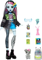 MonsterHigh-Poupée Frankie Stein-Poupée avec animal et accessoires