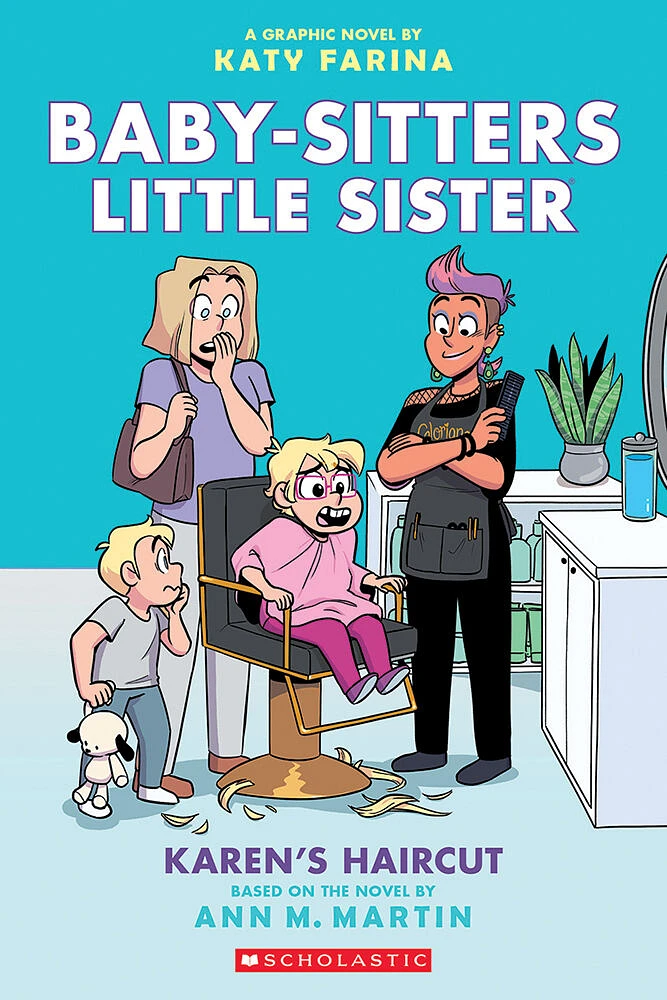 Karen's Haircut: A Graphic Novel (Baby-Sitters Little Sister #7) - Édition anglaise