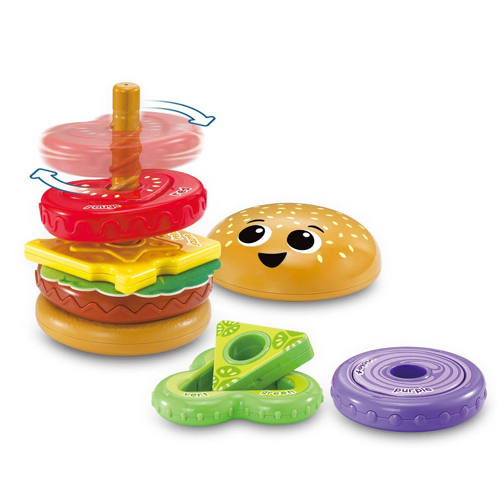 LeapFrog 4-in-1 Learning Hamburger - Bilingual English/French