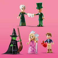 LEGO Wicked Welcome to Emerald City Collectible Toy, Dollhouse Playset with Glinda and Elphaba, 75684