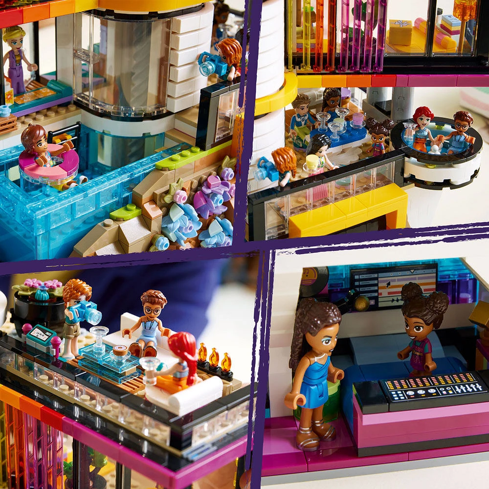 Jouet de maison avec 11 personnages LEGO Friends Le manoir moderne d'Andrea 42639