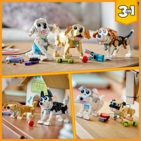 LEGO Creator Les chiens adorables 31137 Ensemble de jeu de construction (475 pièces)