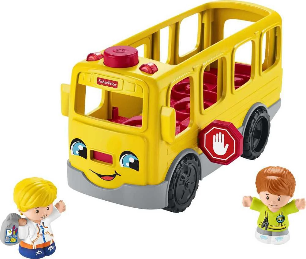 Fisher-Price- Little People-Asseyez-vous avec moi autobus scolaire