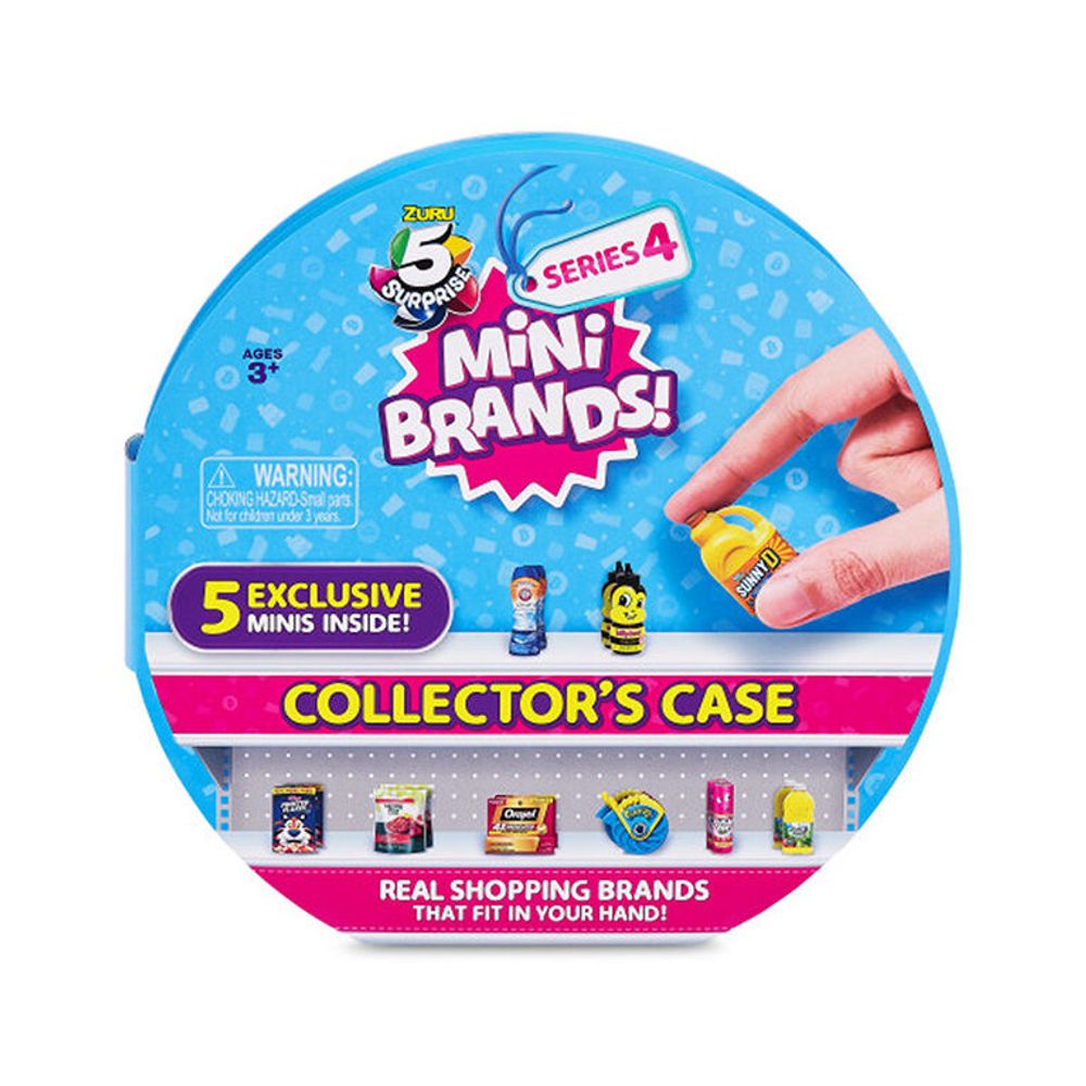 5 Surprise Mystery Capsule Real Miniature Collectible Mini Fashion Brands  Series 1, Small Parts, not for children under 3