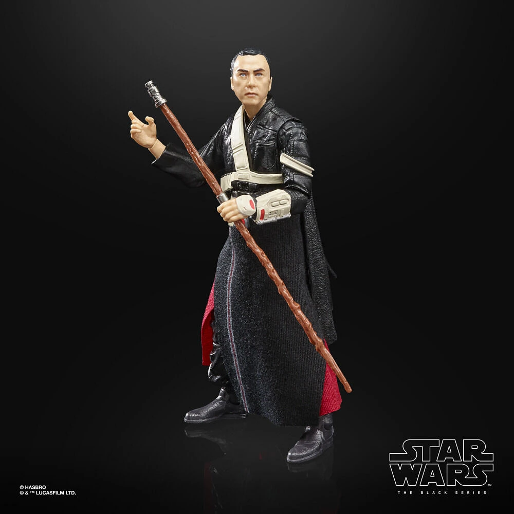 Star Wars The Black Series Chirrut Îmwe 6-Inch-Scale Rogue One: A Star Wars Story Collectible Action Figure