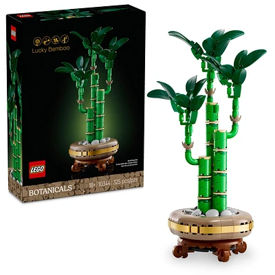 LEGO Botanicals Lucky Bamboo Building Set - Fake, Artificial Plants for Indoor Home Décor - 10344