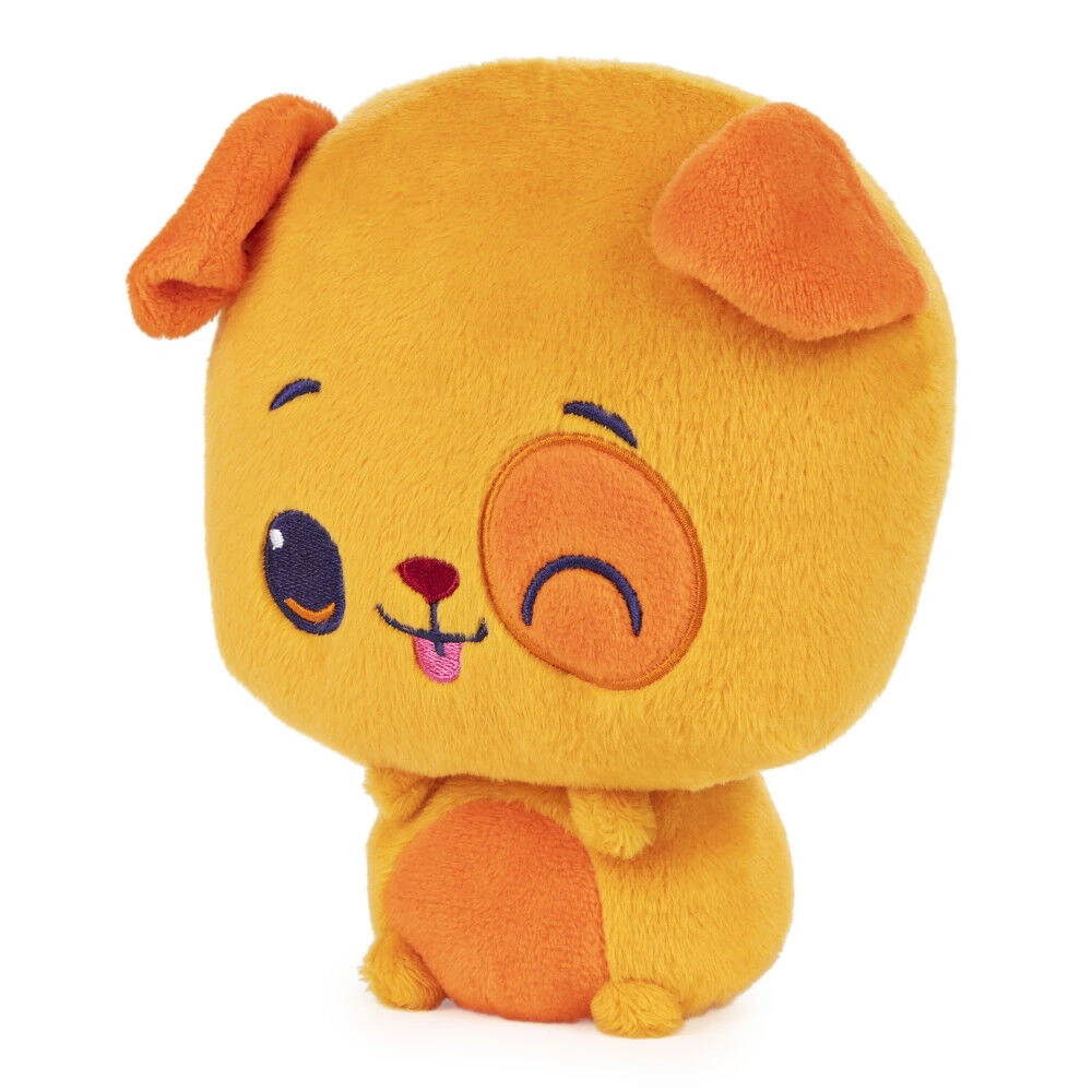 GUND Drops, Paulie Pup, Animal en peluche tout doux et expressif premium, orange, 15,2 cm