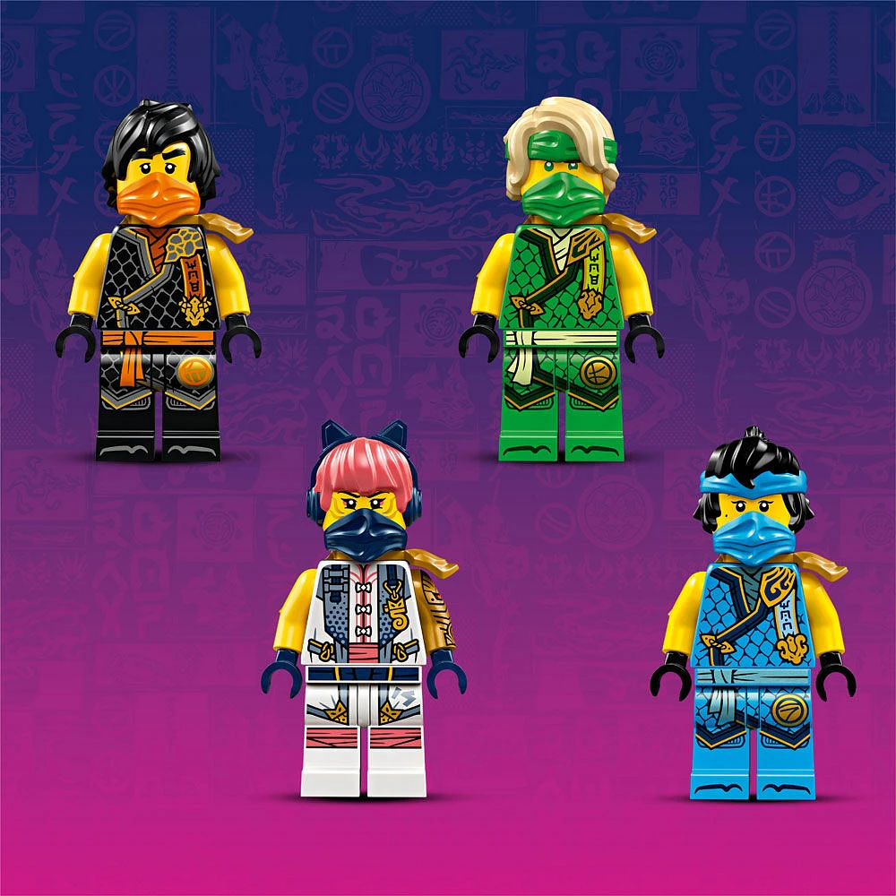 LEGO NINJAGO Le véhicule mixte de l'équipe ninja Véhicule 4en1 Jouet 71820