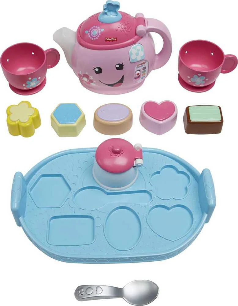 Laugh and Learn Sweet Manners Tea Set, Interactive Toddler Toy