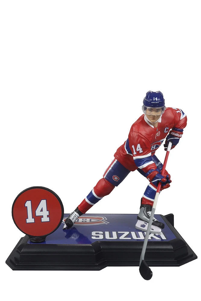 Figurine NHL 7 pouces - Nick Suzuki (Montréal Canadiens)