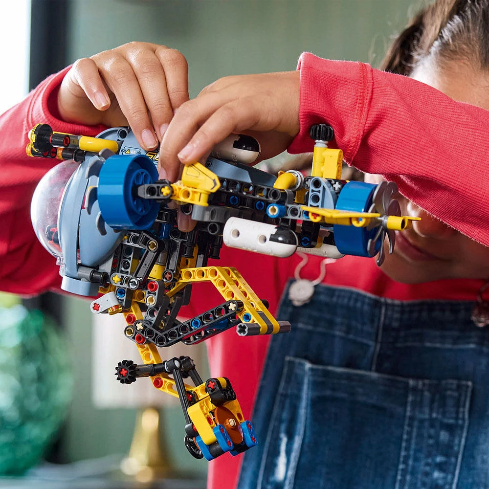 LEGO Technic Deep-Sea Research Submarine Toy - Creative and Unique Gift Idea for Birthdays - 42201