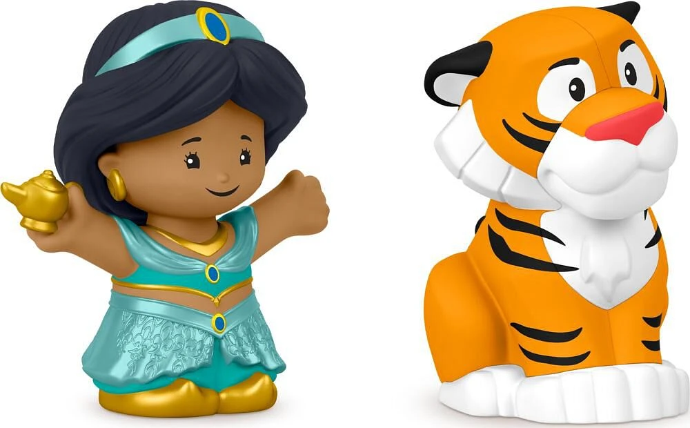 Disney Princess Jasmine & Rajah Little People Figure Set for Toddlers and Kids